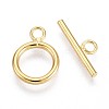 925 Sterling Silver Toggle Clasps STER-T008-51G-1