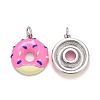 Brass Enamel Pendants KK-O140-06C-P-2