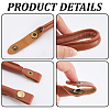 2Pcs PU Imitation Leather Bag Handles DIY-CL0001-62B-6