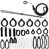 DIY Electronic Stylus & Lighter Silicone Holder Neck Lanyard Making Kit FIND-CP0002-39-1