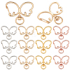 20Pcs 4 Colors Alloy Swivel Clasps FIND-SC0017-27-6