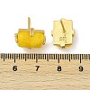 Brass Stud Earrings KK-F358-03G-04-3