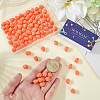 100Pcs Dyed Synthetic Coral Beads CORA-SC0001-19B-3