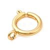 Brass Spring Ring Clasps KK-D407-20G-G-2