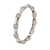 Brass Bangles for Women BJEW-D313-04P-2