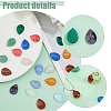 24Pcs 12 Styles Natural & Synthetic Mixed Gemstone Cabochons G-FH0002-53-4