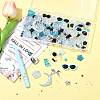 ABS Plastic Imitation Pearl & Alloy & Acrylic & Resin Cabochons Findings Kits DIY-FS0009-78-8