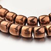 Electroplate Non-magnetic Synthetic Hematite Bead Strands G-F300-43-08-1