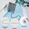 5M Stainless Steel Textured Cable Chains CHS-BM0001-08-6