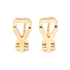 316 Surgical Stainless Steel Clip-on Earring Findings STAS-P397-02G-1