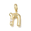 Brass Pendants KK-E806-01G-N-1