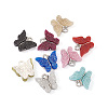 44 Pcs 11 Colors Vintage Alloy Acrylic Charm FIND-TA0001-30-11