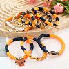 1 Set Handmade Polymer Clay Heishi Beads Stretch Bracelets Set BJEW-SZ0002-67A-01-4