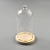 Glass Dome Cover AJEW-WH0348-293B-1