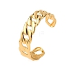 304 Stainless Steel Cuff Bangles for Women BJEW-G749-05G-4