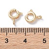 Rack Plating Brass Spring Ring Clasps KK-F090-22LG-3