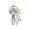 Halloween Brass Enamel Pendants KK-F915-01G-P-2