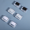 12Pcs 3 Colors Rectangle Acrylic Finger Ring Stands RDIS-FG0001-26-5