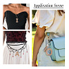 5Pcs 5 Styles Handmade Polymer Clay Rhinestone Big Pendants FIND-BT0001-39A-8