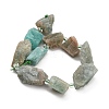 Natural Amazonite Beads Strands GG-CBA0B77-A25-03-5