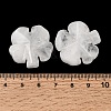 Natural Quartz Crystal Carved Clover Display Decorration GG-CBA6D08-D10-3