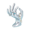 Resin Mannequin Hand Jewelry Display Holder Stands RDIS-WH0009-015A-5