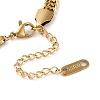 304 Stainless Steel Bracelet STAS-Z055-04G-3