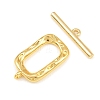 Brass Toggle Clasps KK-G548-41G-03-2