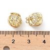 Brass Micro Pave Cubic Zirconia Pendants LS-KK-L260-22G-3