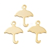 201 Stainless Steel Charms STAS-U012-02G-1