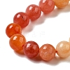 Dyed Natural Malaysia Jade Beads Strands G-G021-02B-21-2