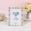 Rectangle Alloy Enamel Photo Frame Stand AJEW-WH0794-85-4