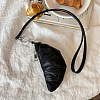 Soft Leather Croissant Clutch Bags AJEW-M043-04A-1