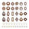 DIY Geometry Drop Earring Making Kit DIY-TA0003-79-2