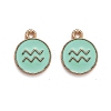 Alloy Enamel Pendants ENAM-S124-01A-15J-1