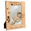 Natural Wood Photo Frames DIY-WH0247-019-1