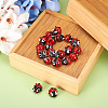 Handmade Lampwork Beads Strands X1-LAMP-TD001-3-5