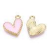 Alloy Enamel Charms ENAM-T011-204G-1