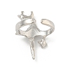 Star Zinc Alloy Open Cuff Ring LS-RJEW-Z048-01P-02-3