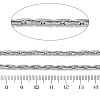 304 Stainless Steel Boston Link Chains STAS-P386-05B-P-2