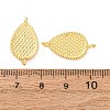 Brass Connector Cabochons Settings KK-H298-05G-2