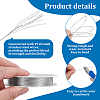 Tiger Tail Wire 304 Stainless Steel Beading Wire TWIR-WH0002-24A-4
