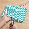 Stripe Cotton Fabric DIY-WH0671-390D-3