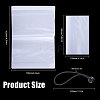 1Pc A6 Transparent PP Plastic Photocard Storage Albums AJEW-GL0004-48-2