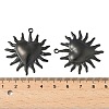 Ion Plating(IP) 304 Stainless Steel Pendants STAS-H223-15B-02-3