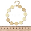 Religion 304 Stainless Steel Link Chain Bracelets for Women BJEW-F524-01G-5