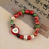 Handmade Porcelain Beaded Stretch Bracelets FS-WG33B94-03-1
