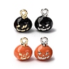 Halloween Alloy Enamel Charms LS-ENAM-D307-01B-1