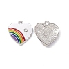 Alloy Enamel Pendant ENAM-H039-07P-2