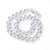 Transparent Glass Beads Strands GLAA-G096-01D-2